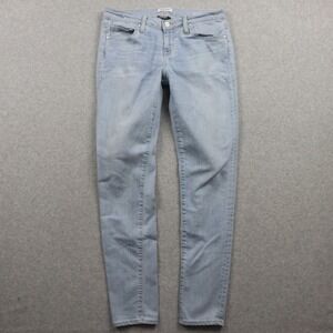 Big Star Jeans Womens 10/28 Alex Skinny 5-Pocket Stretch Flex Denim Light Blue